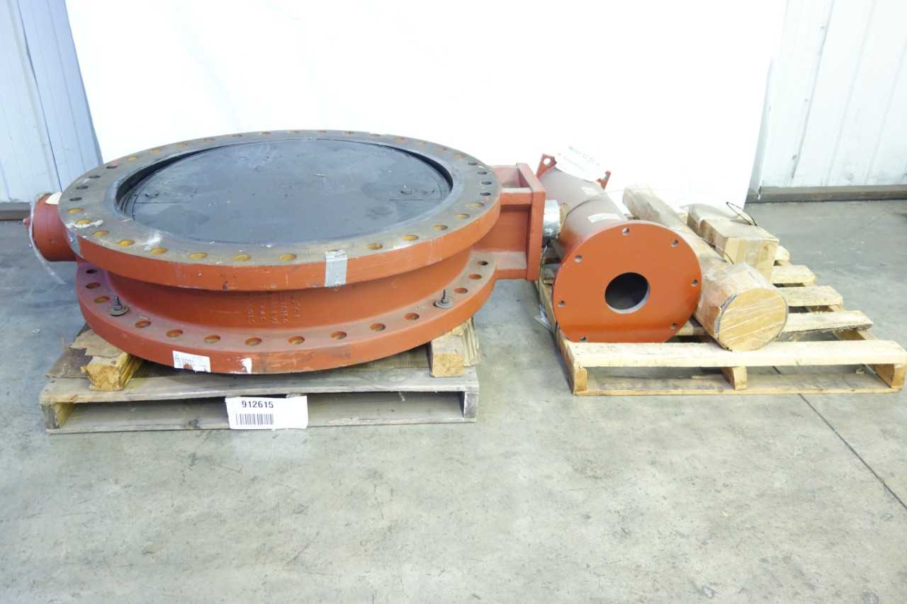 42 IN FLANGED BUTTERFLY VALVE - BUTTERFLY VALVE