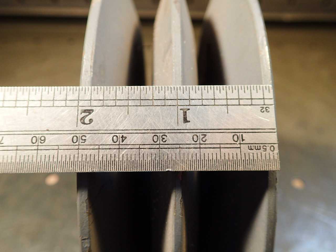 Browning 2VP68X1-1/8 Twin Variable Pitch V-Belt Pulley Sheave: 1-1/8" Hub Bore - PULLEY