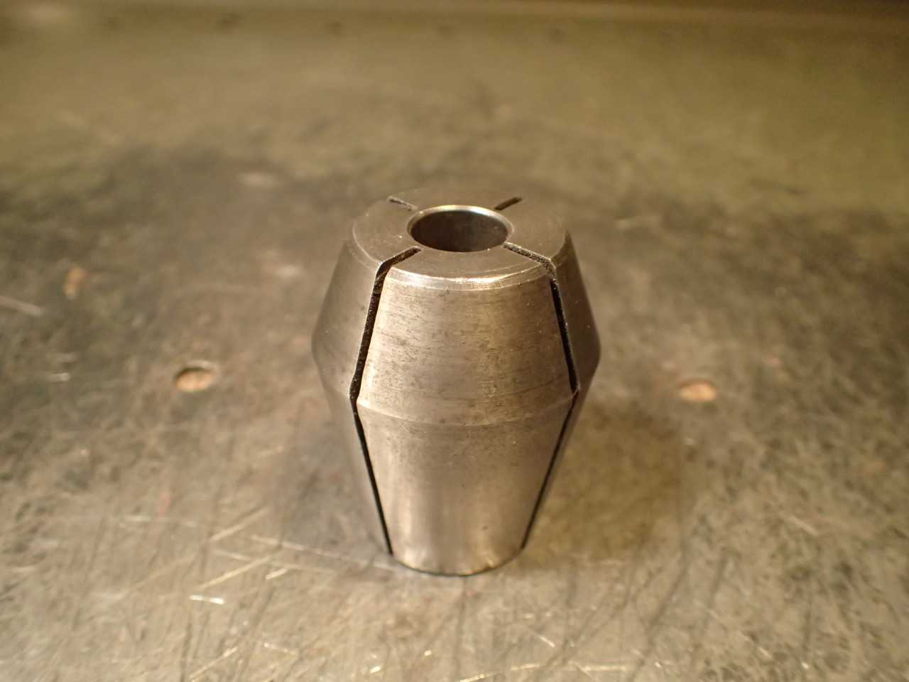 Universal Engineering Series ZZ Double Taper Collet: 1/2" Round Smooth - HOLEMAKING TOOLS