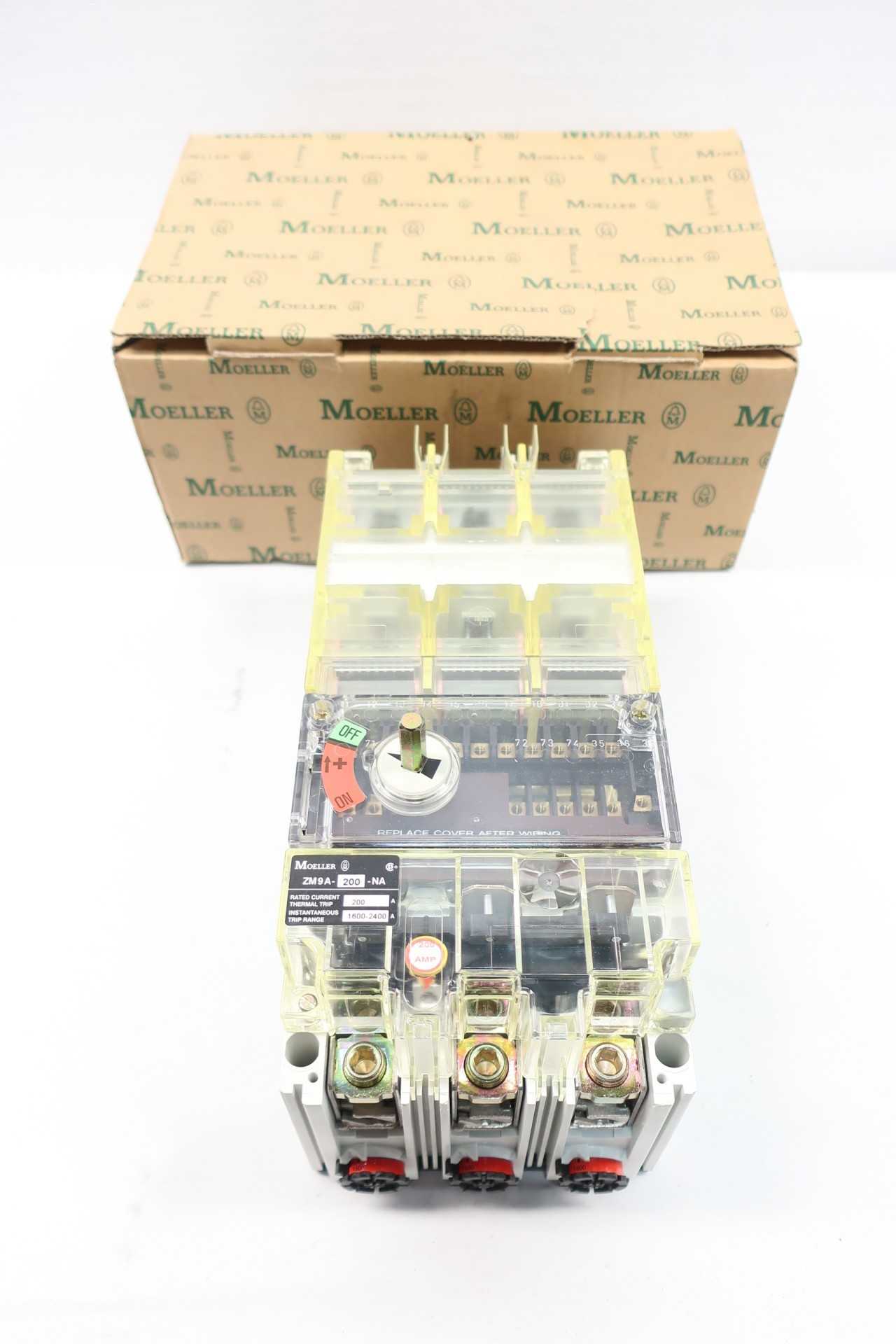 MOELLER NZMH9250ZM9A200NA W 200A TRIP UNIT 3P 250A AMP 600VAC MOLDED CASE CIRCUIT BREAKER - CIRCUIT BREAKERS MOELLER NZMH9250ZM9A200NA W 200A TRIP UNIT 3P 250A AMP 600VAC MOLDED CASE CIRCUIT BREAKER - CIRCUIT BREAKERS