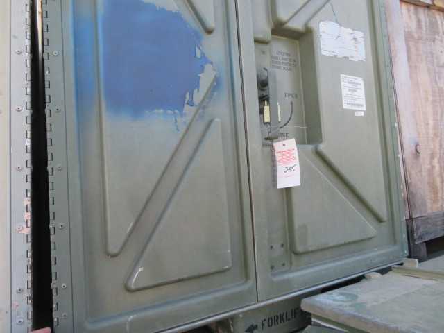 Fiberglass Reusable Storage Unit, 48” x 40” x 47” approx. 56 cube Ft Storage - MATERIAL HANDLING