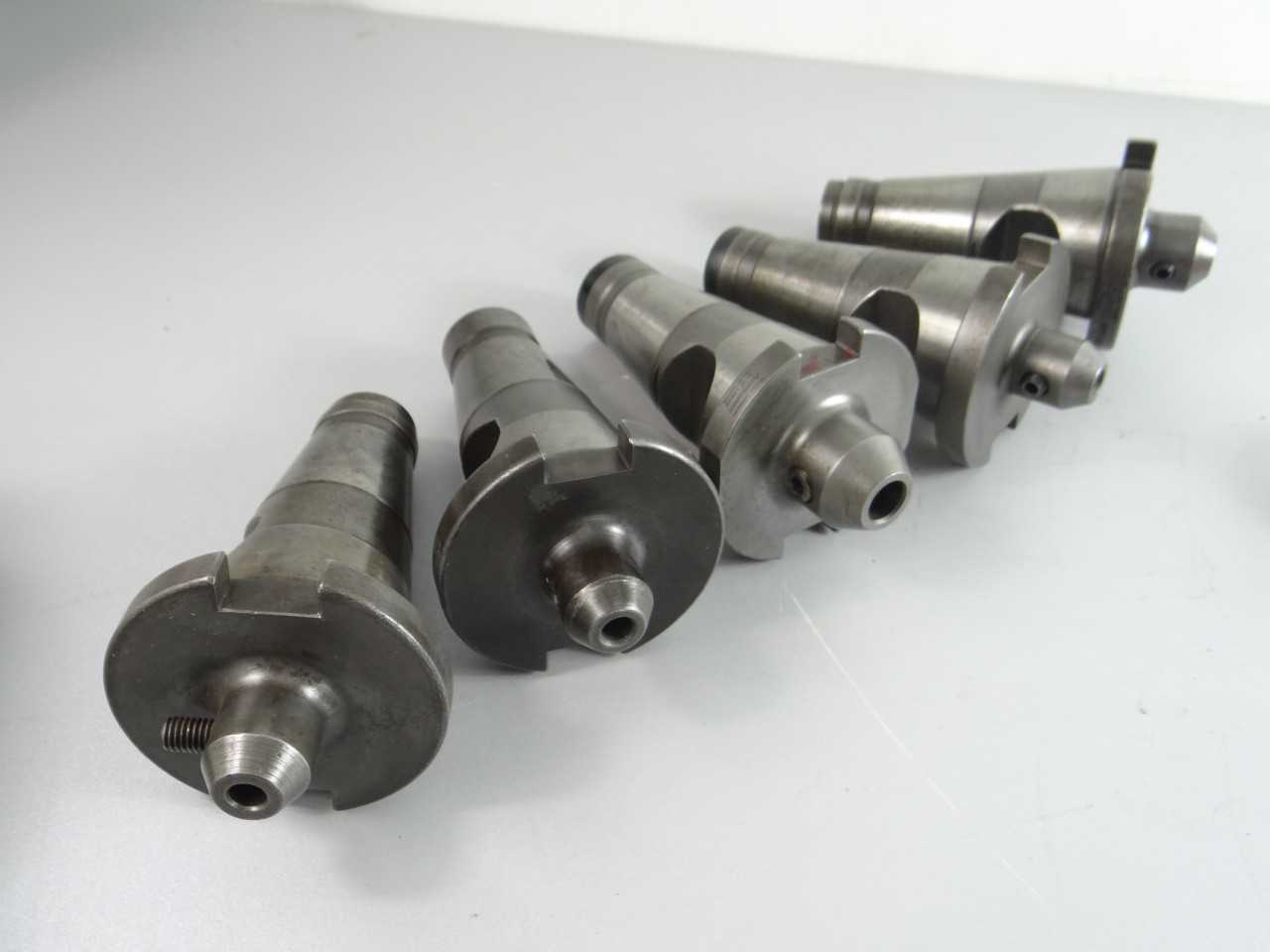 Lot of 5 NMTB50 Fash Change End Mill Holders Devlieg Microbore - MILLING MACHINES
