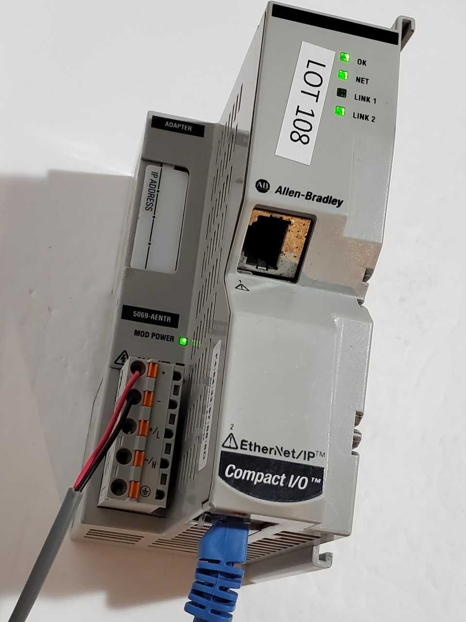 Allen Bradley Compact 5000 5069-AENTR - AUTOMATION & CONTROLS