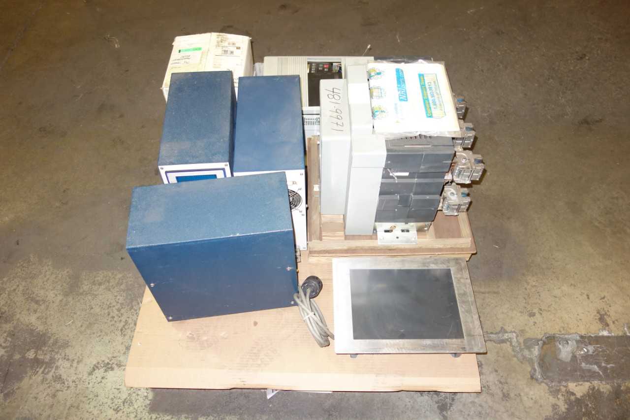 1 PALLET OF ASSORTED ELECTRICAL, CIRCUIT BREAKER,POWER SUPPLIES, VFD DRIVE, INTERFACE PANEL, RELAY - AUTOMATION & CONTROLS