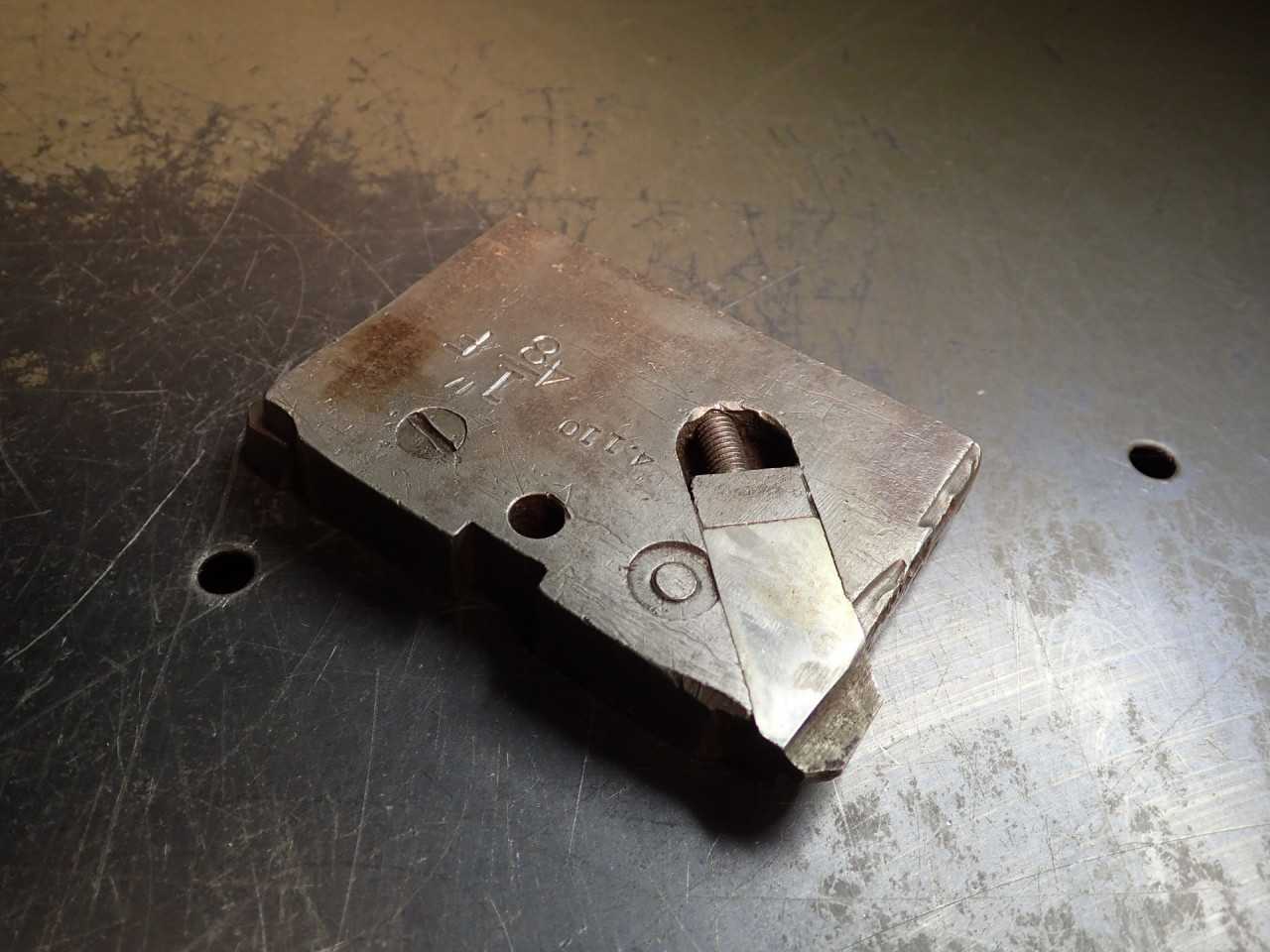 4-1/8" Adjustable Spade Drill Insert ACME G Series? NOS New Old Stock - MACHINING EQUIPMENT PARTS