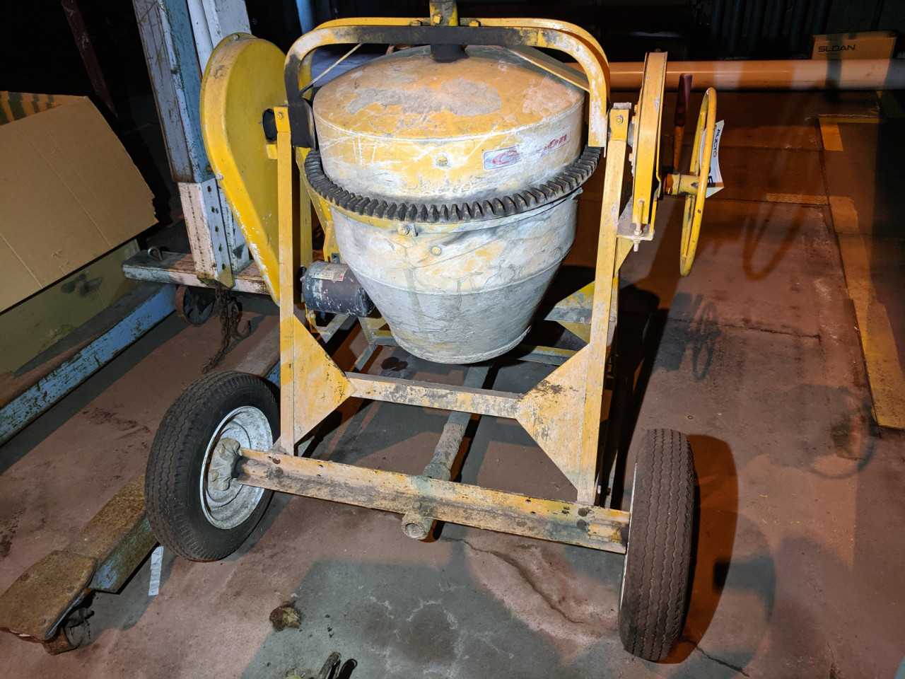 GILSON 59020A CEMENT MIXER 115V - ELECTRIC MOTORS GILSON 59020A CEMENT MIXER 115V - ELECTRIC MOTORS