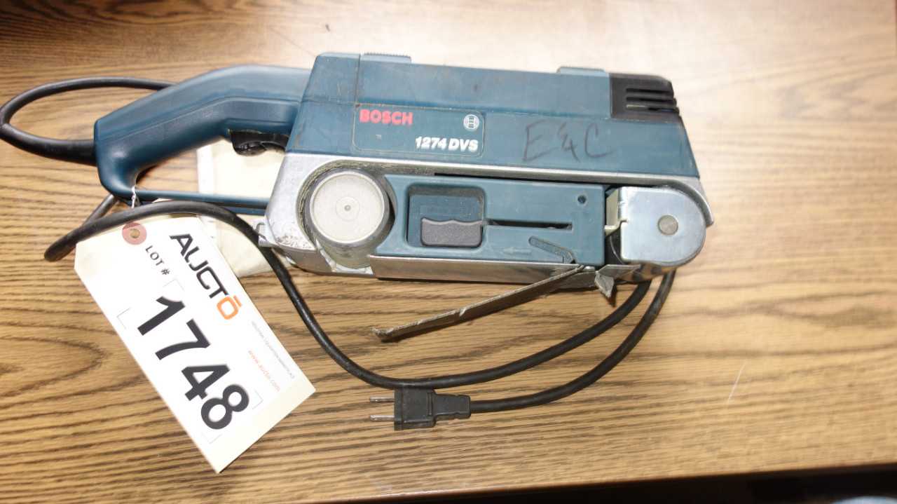 BOSCH 1274DVS 3X21IN BELT SANDER - ELECTRIC POWER TOOLS