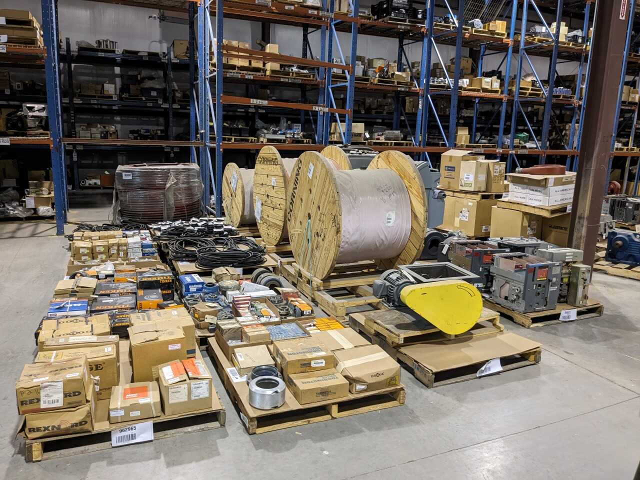 Complete Stockroom Clear out - Bids Due October 5th - INDUSTRIAL PARTS