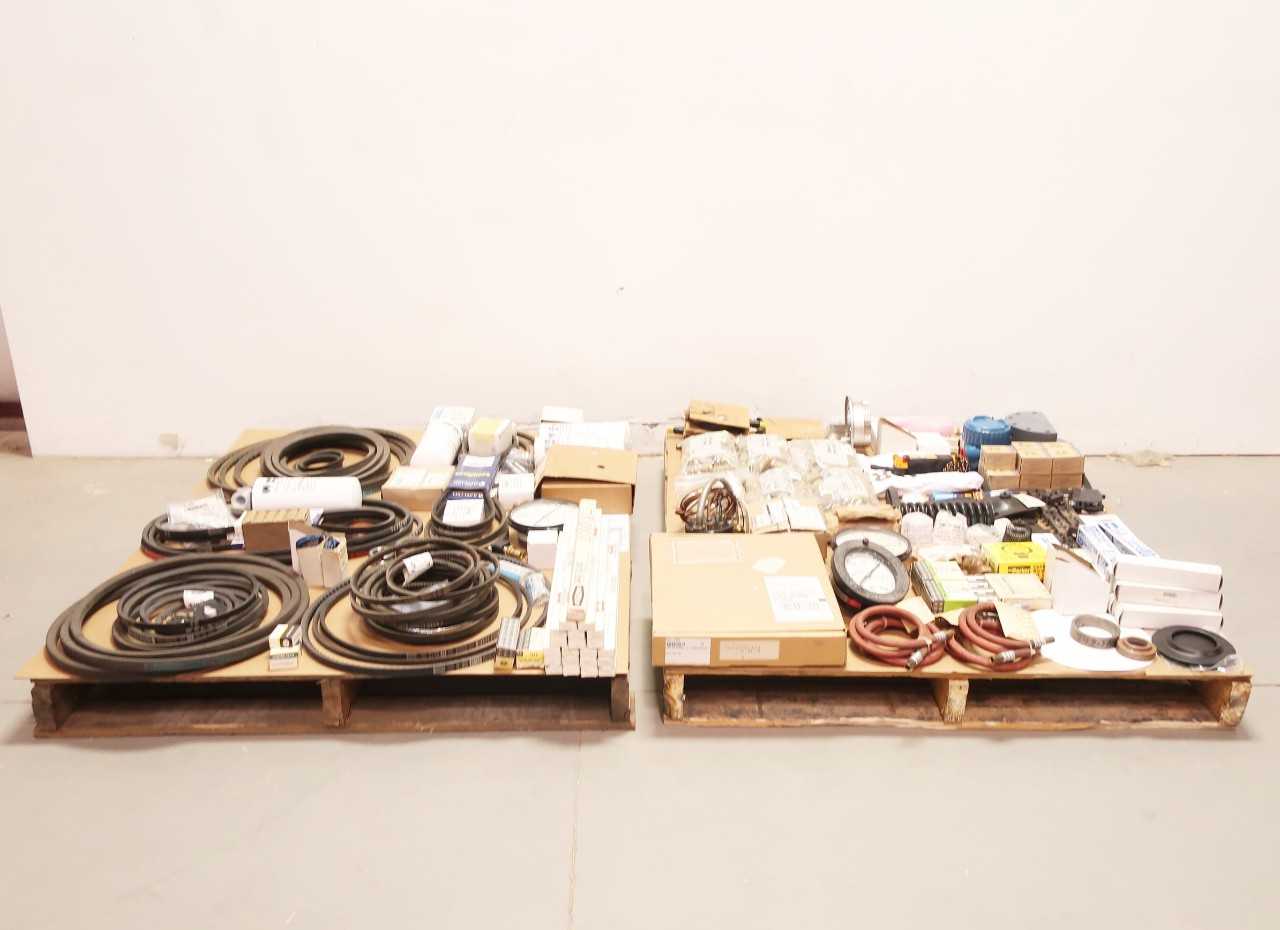 2 PALLETS OF ASSORTED POWER TRAIN, ELECTRICAL, GAUGES - ELECTRICAL COMPONENTS