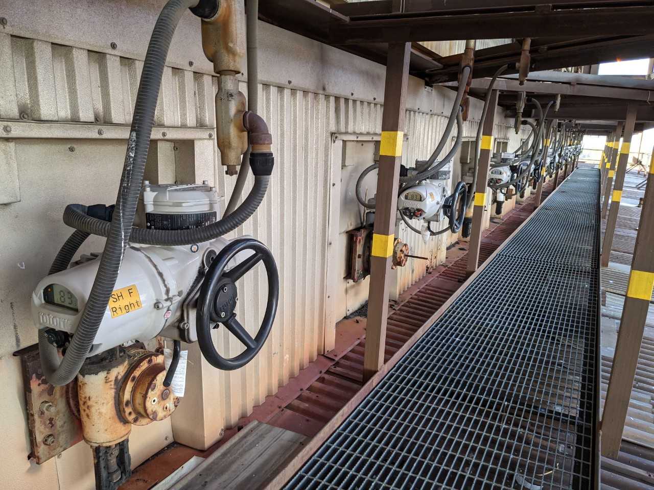 Lot of 6 Rotork Actuators - VALVES