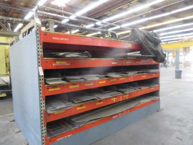 Storage Racks, heavy Duty, 6.5' H X 36" Deep, X15' Long - PALLET RACKING