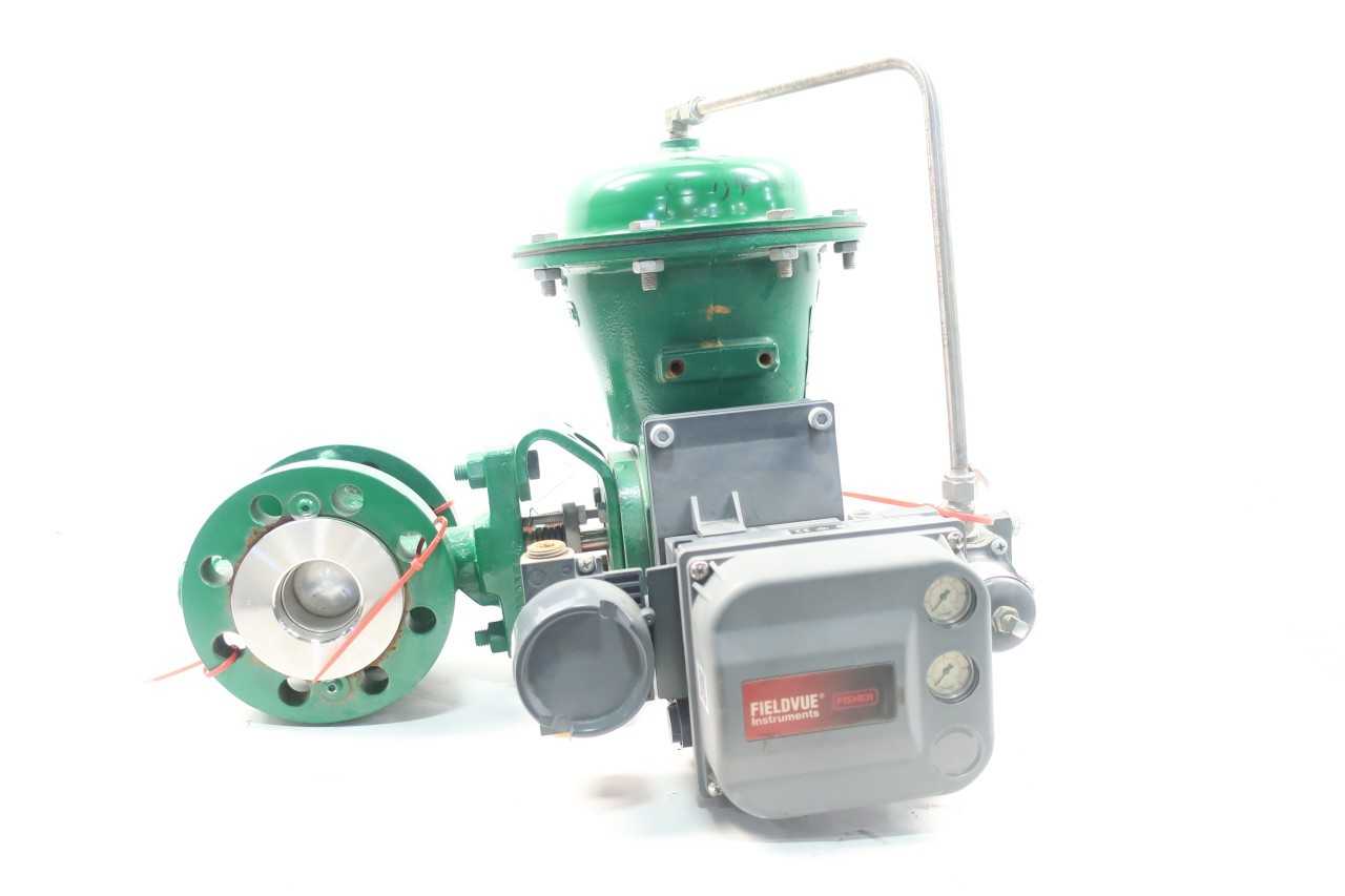 FISHER TYPE V300 PNEUMATIC TYPE 2052 300 DVC6200 2IN CONTROL VALVE - CONTROL VALVE