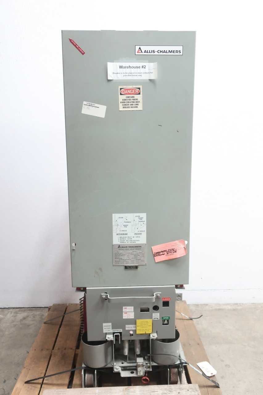 ALLIS CHALMERS MA-250B RUPTAIR 1200A AMP 4A AMP 4760V-AC AIR POWER BREAKER - CIRCUIT BREAKERS ALLIS CHALMERS MA-250B RUPTAIR 1200A AMP 4A AMP 4760V-AC AIR POWER BREAKER - CIRCUIT BREAKERS