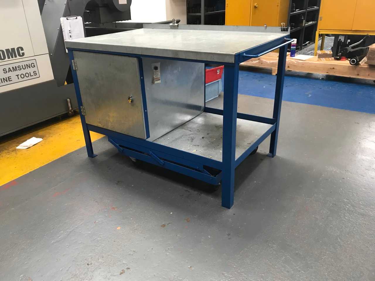 Work Bench with tool cupboard x2 - PLANT & FACILITY EQUIPMENT