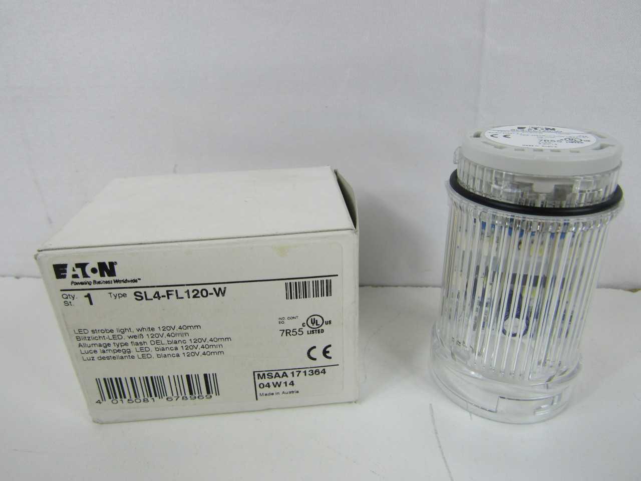 Quantity of 9x SL4-FL120-W Lights - LIGHTING Quantity of 9x SL4-FL120-W Lights - LIGHTING