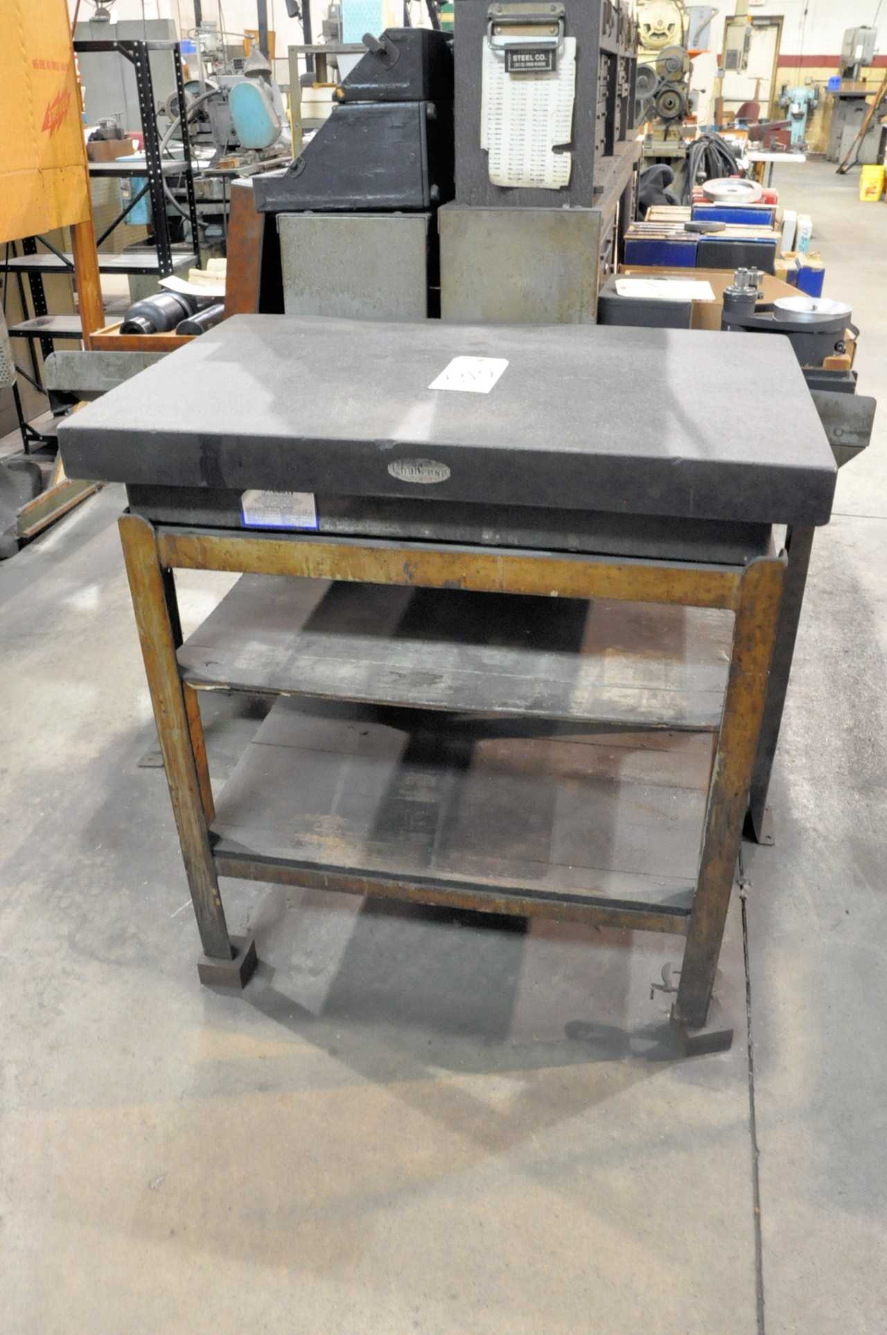 Granite Surface Plate on Stand - PROCESS EQUIPMENT