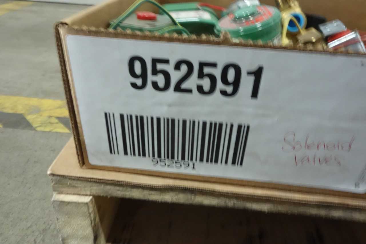 PALLET OF ASSORTED SOLENOID VALVES - SOLENOID VALVE