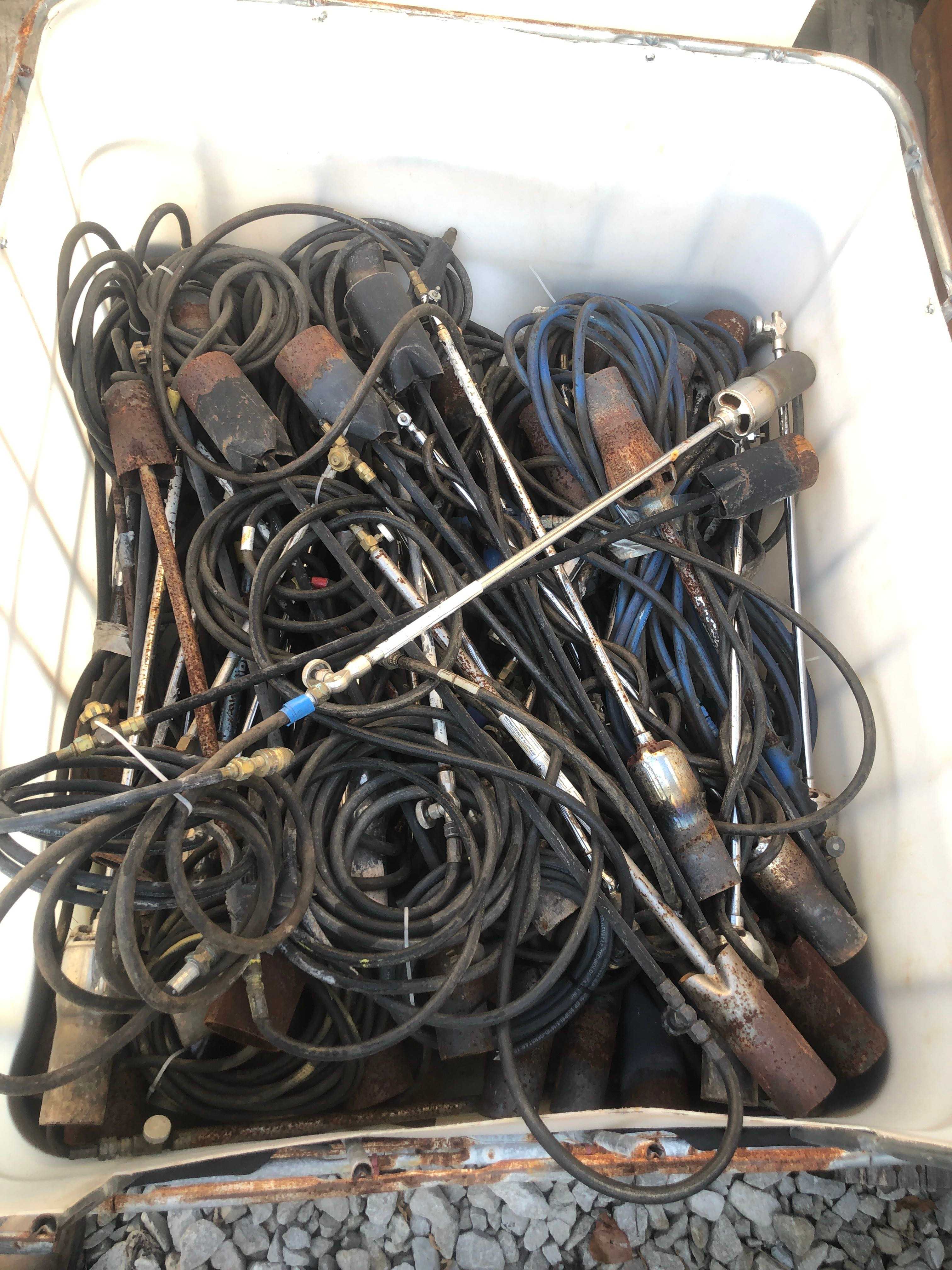 BULK LOT OF PROPANE TORCHES & WEED BURNERS - WELDING EQUIPMENT