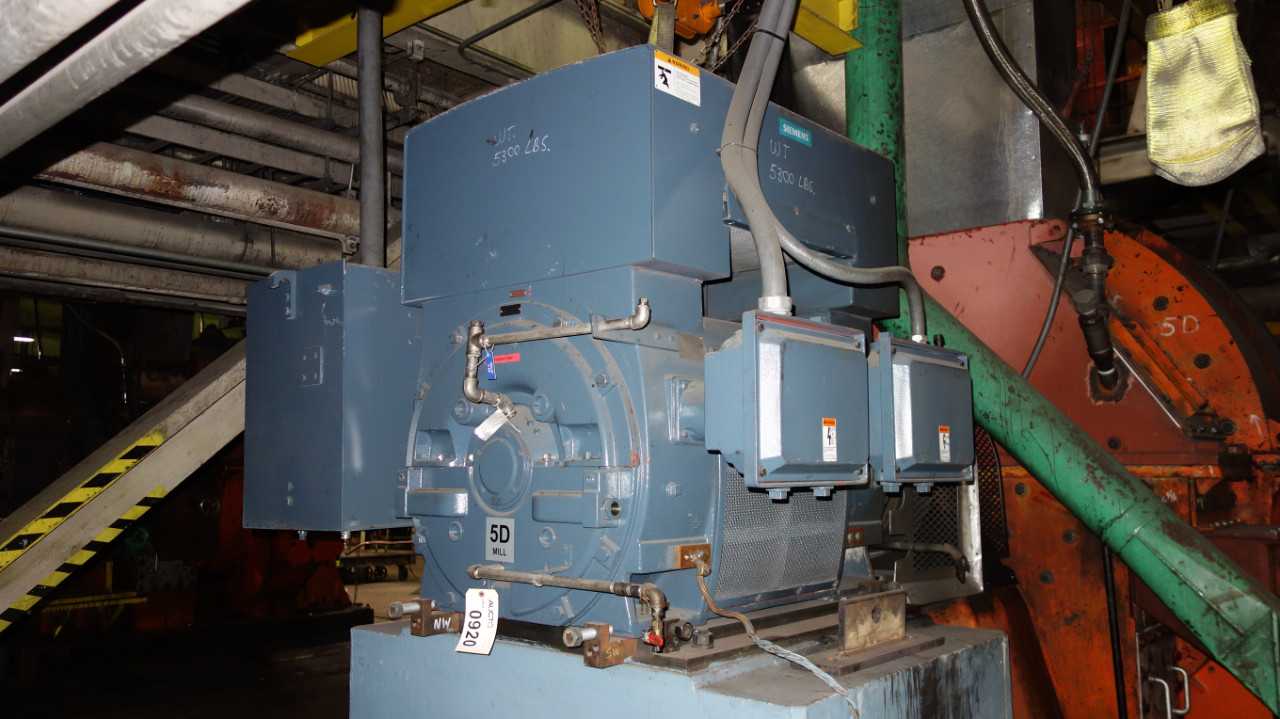 SIEMENS TYPE CG 400HP MOTOR 2300V 588Z 889RPM - MISCELLANEOUS
