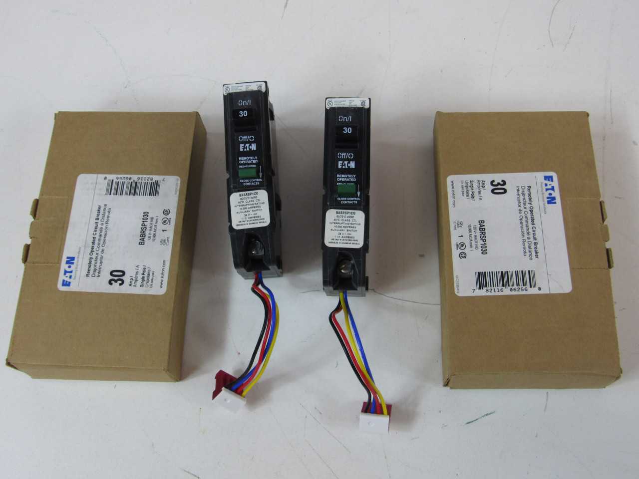 Lot of Quantity 2x BABRSP1030 Bolt on Breakers - CIRCUIT BREAKERS