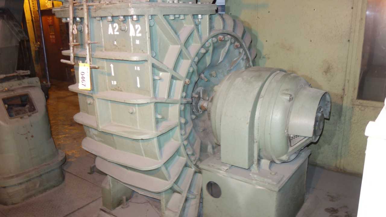 ALLIS CHALMERS ARW 75HP 220V-AC FAN EXHAUSTER MOTOR - BLOWER FAN