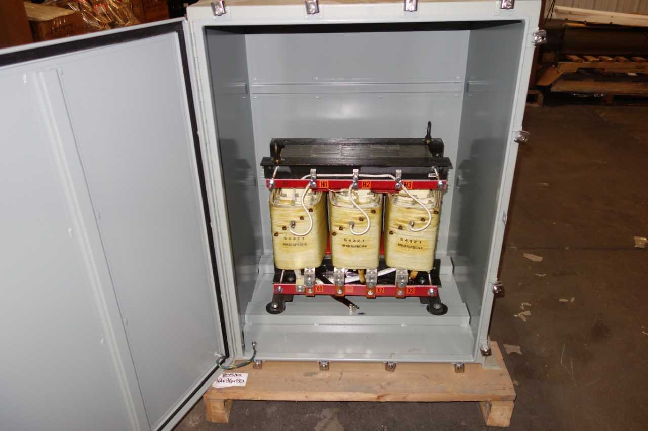 DRY TYPE 75 KVA TRANSFORMER IN NEMA 4 ENCLOSURE - CONTROL TRANSFORMERS
