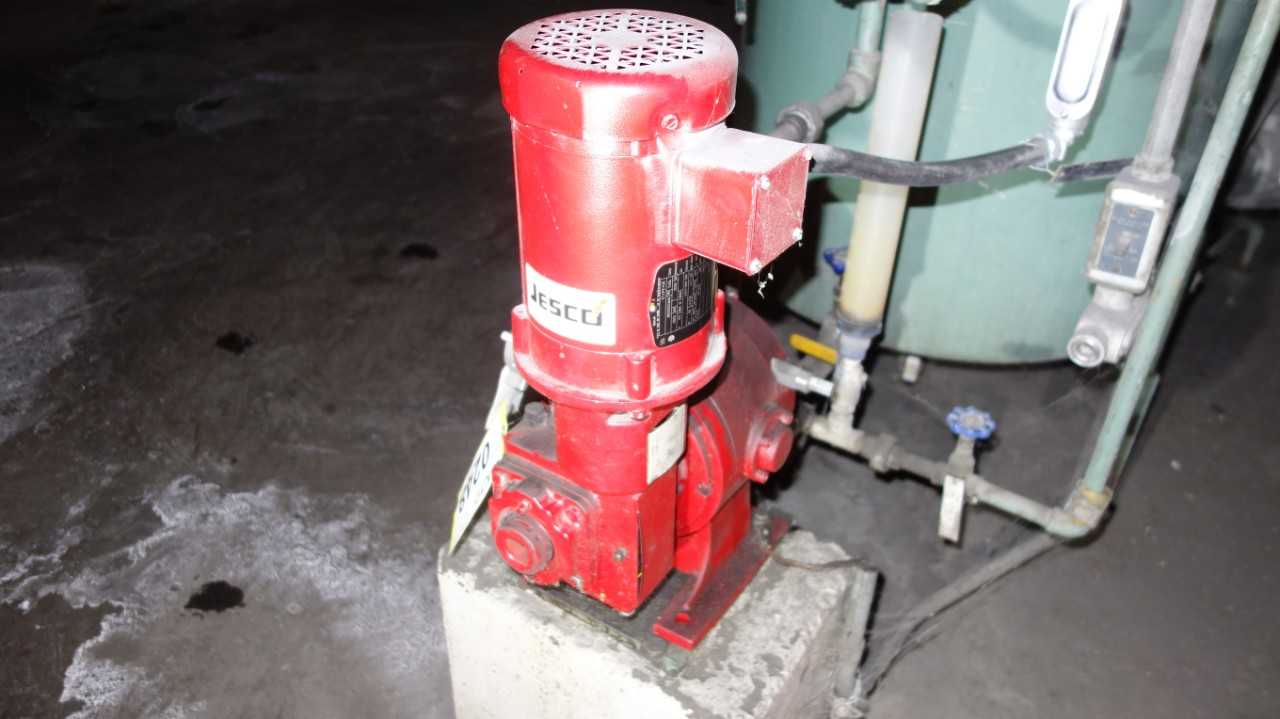 JESCO 5711 6.3GPM 0.5HP 230/460V-AC DOSING PUMP - PUMPS