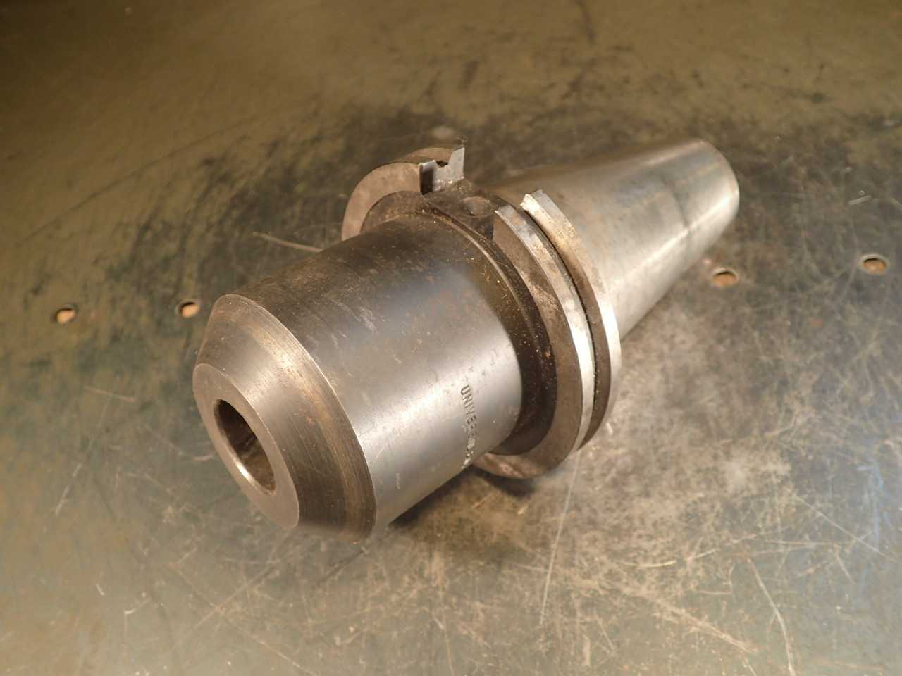 Universal Engineering 463635 1" End Mill Tool Holder: 3-1/4" Proj, CAT-50 Shank - MACHINING ACCESSORIES & TOOLING