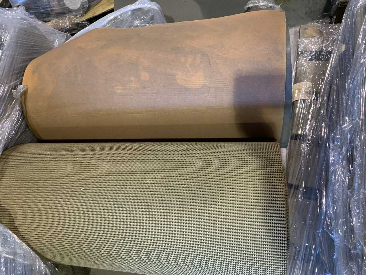 2 ROLLS OF NEW CONVEYOR BELT VARIOUS SIZES - CONVEYORS