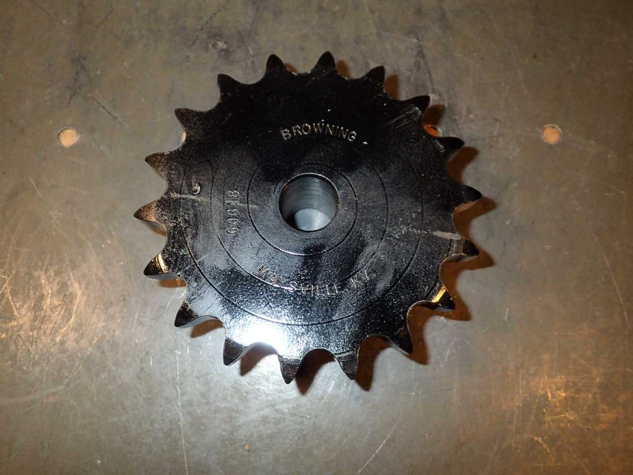 Browning 60B18 #60 Steel Chain Sprocket: 18-Tooth 3/4" Bore, NOS - New Old Stock - SPROCKET