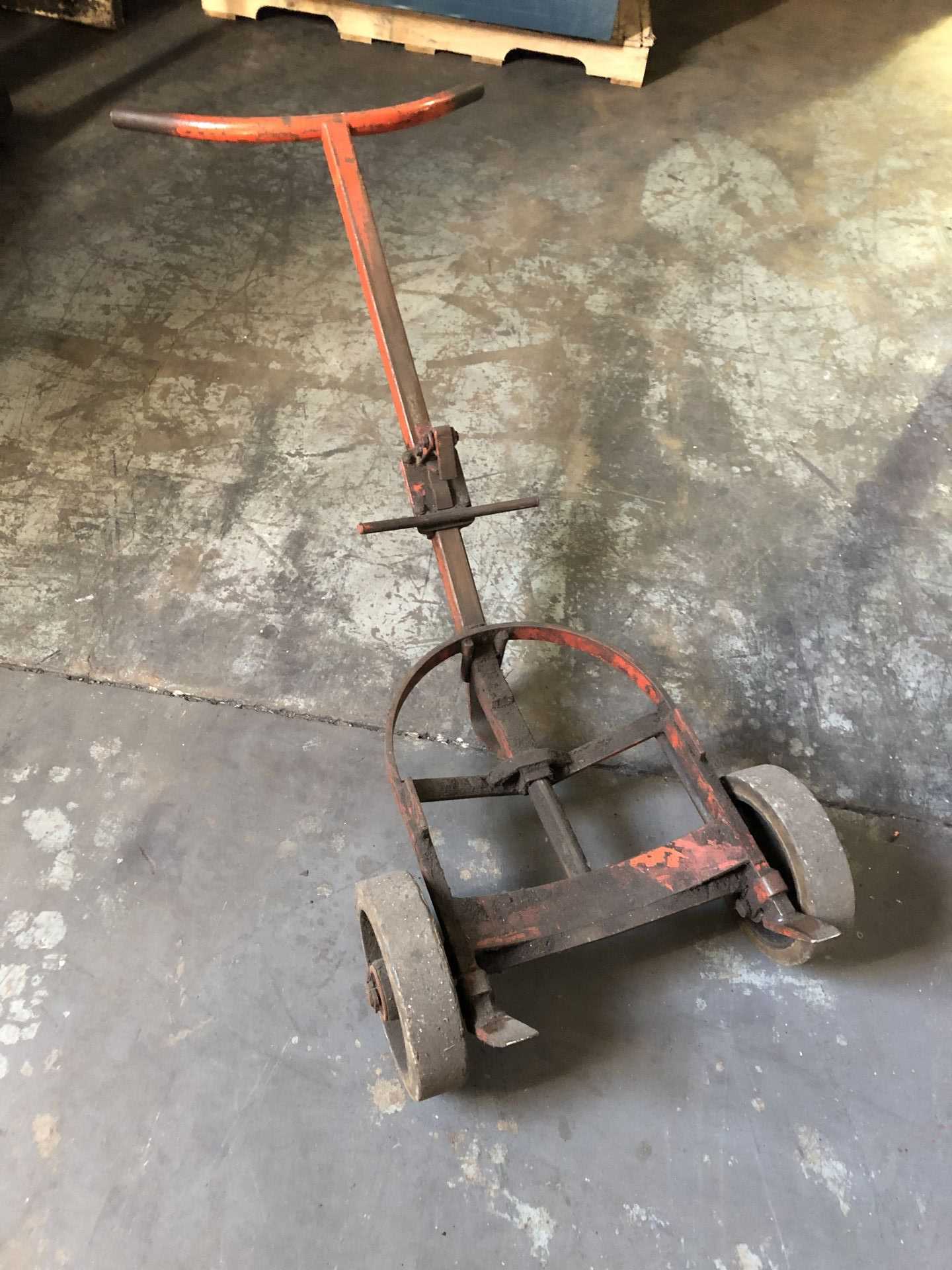 DRUM LIFT ORANGE - ELECTRIC PALLET JACKS