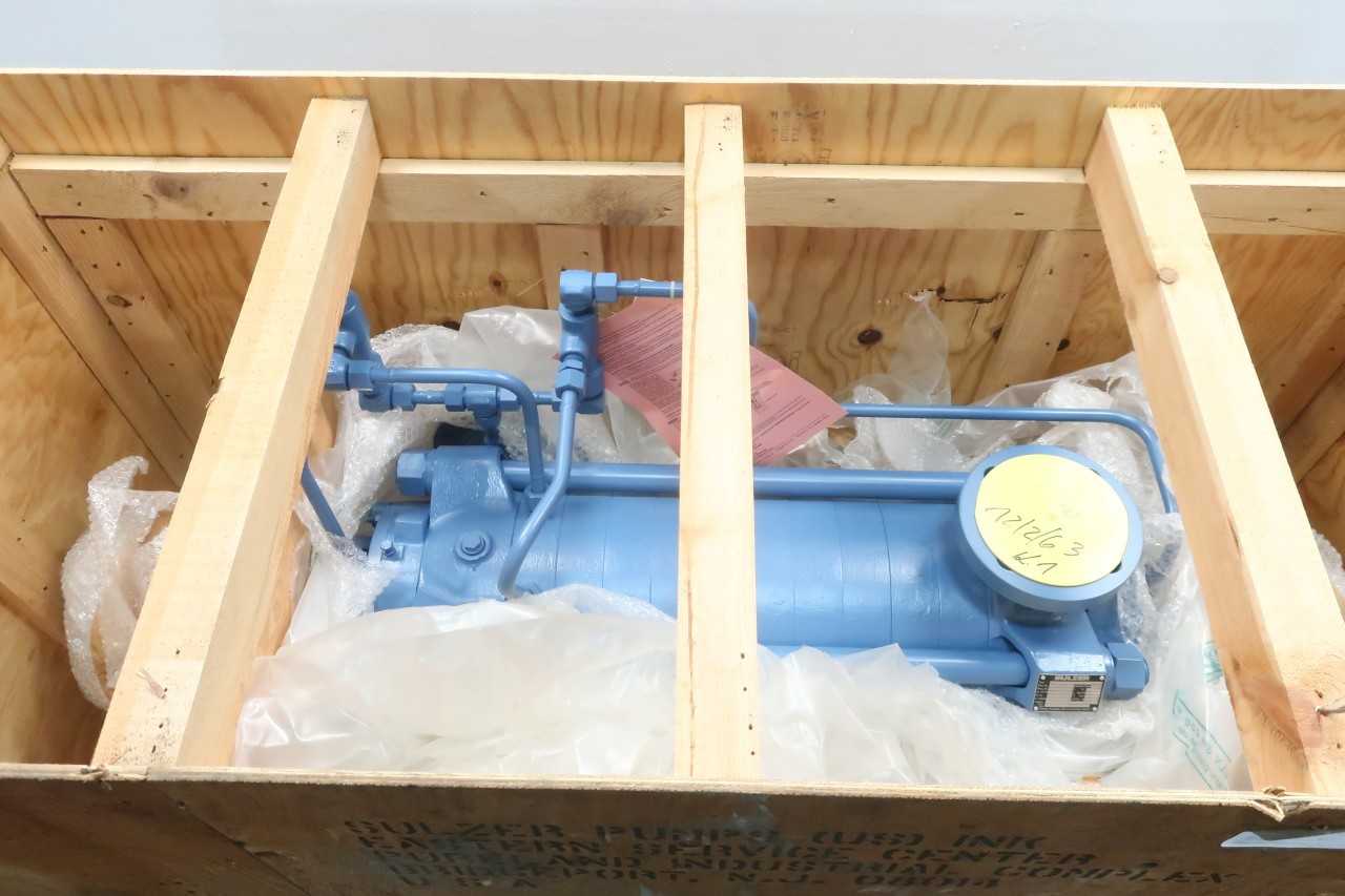 SULZER MC 50-11 2IN 34M3/H 957MM 145KW 4IN MULTI-STAGE PUMP - PUMPS