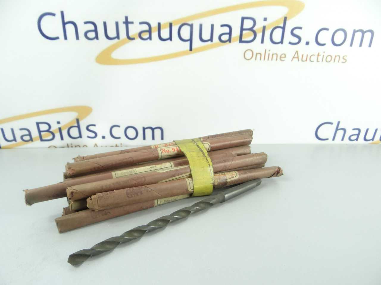 Lot of 20 NEW CleForge HSS 1MT Letter Size Taper Shank Drills - MACHINING EQUIPMENT PARTS