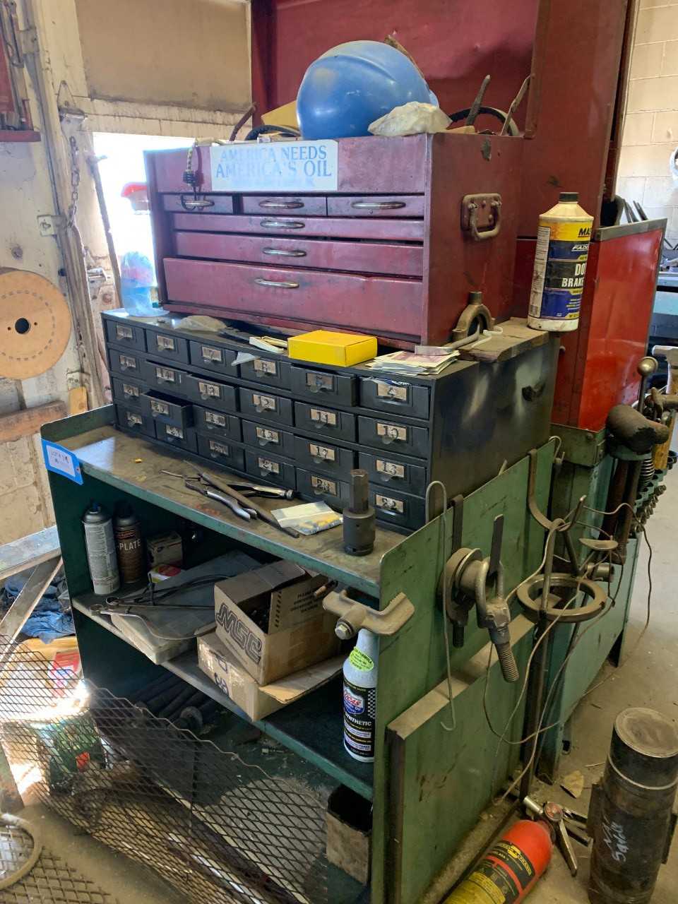 Tool Box with Shelving unit - TOOL STORAGE