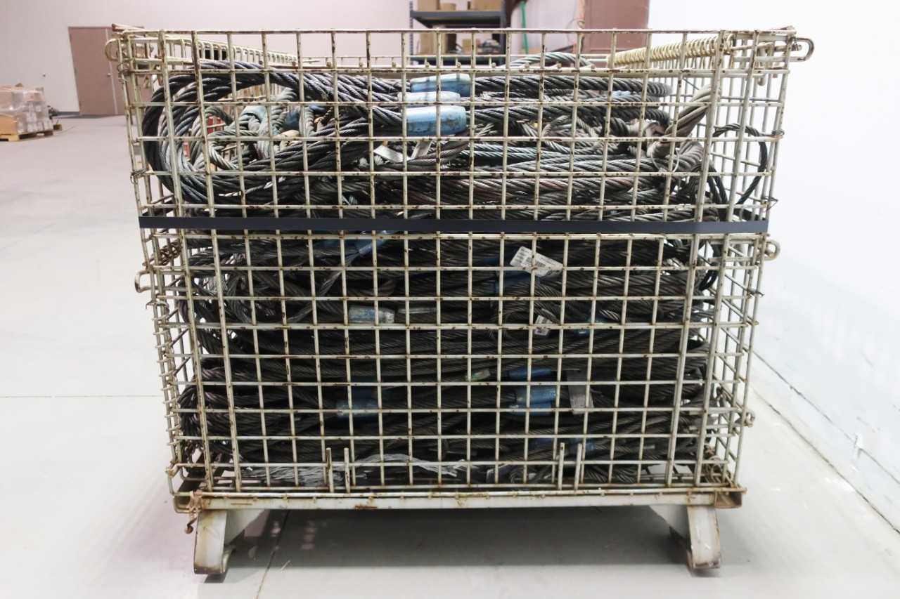 DELTA RIGGING STEEL WIRE SLINGS WITH STEEL CAGE - LIFTING EQUIPMENT