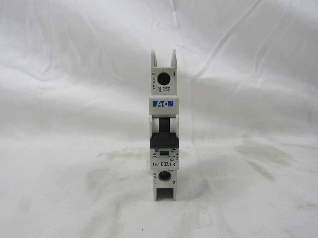 (50) Eaton FAZ-C32/1-RT-SP Plug In FAZ 1P 32A 120/240VAC 50/60Hz - MACHINE TOOLING