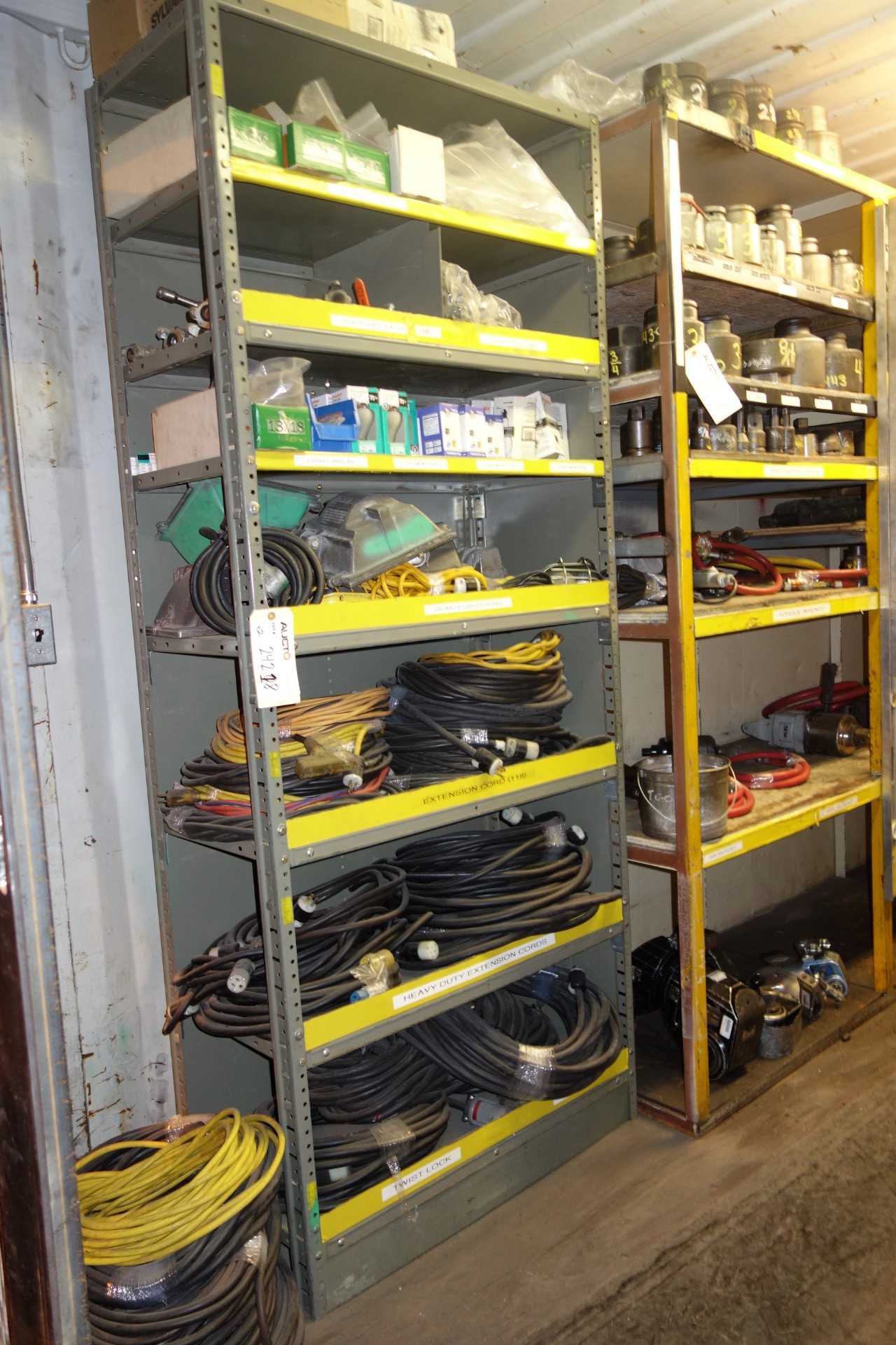 Lot of Extension Cords and Lighting - LIGHTING