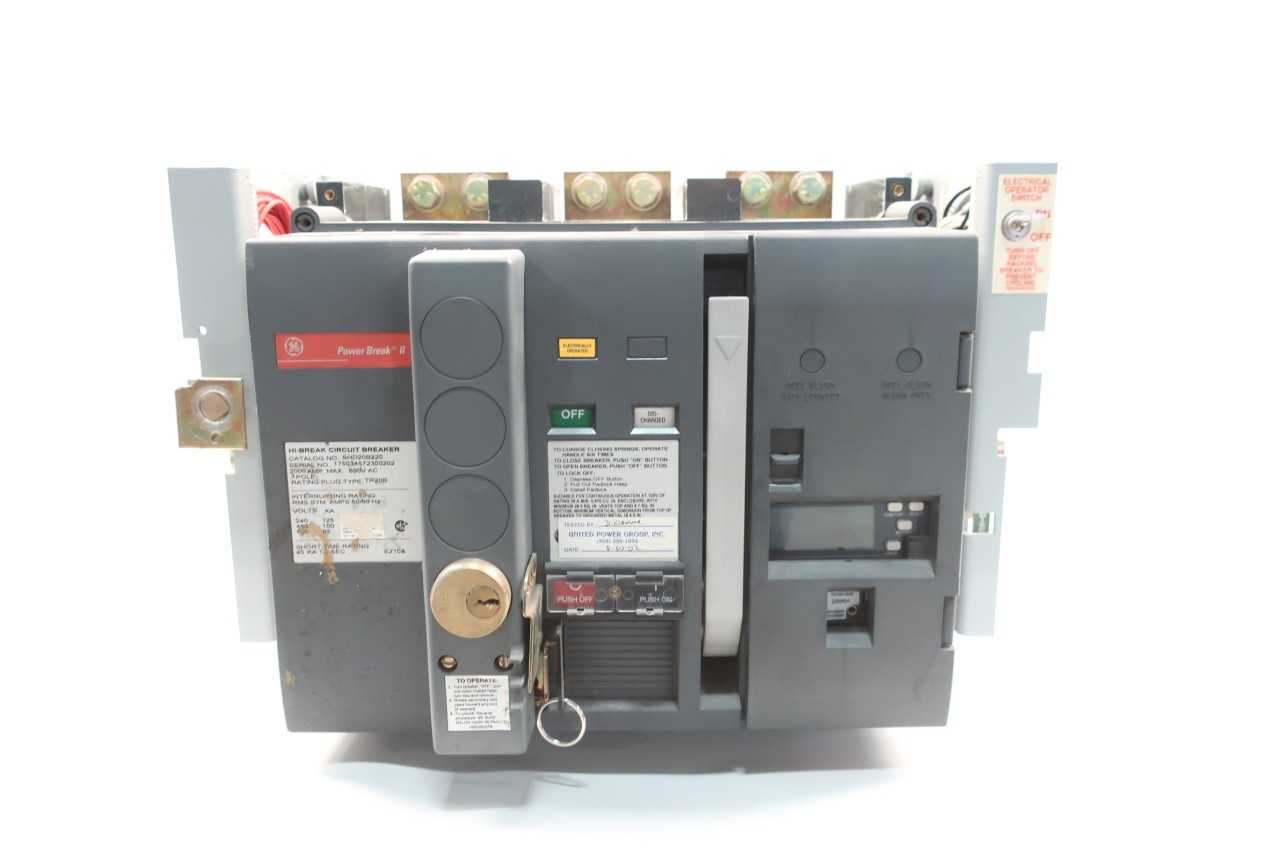 GENERAL ELECTRIC GE SHD20B220 POWER BREAK II HI-BREAK INSULATED CASE 3P 2000A AMP 600V-AC OTHER CIRCUIT BREAKER - CIRCUIT BREAKERS