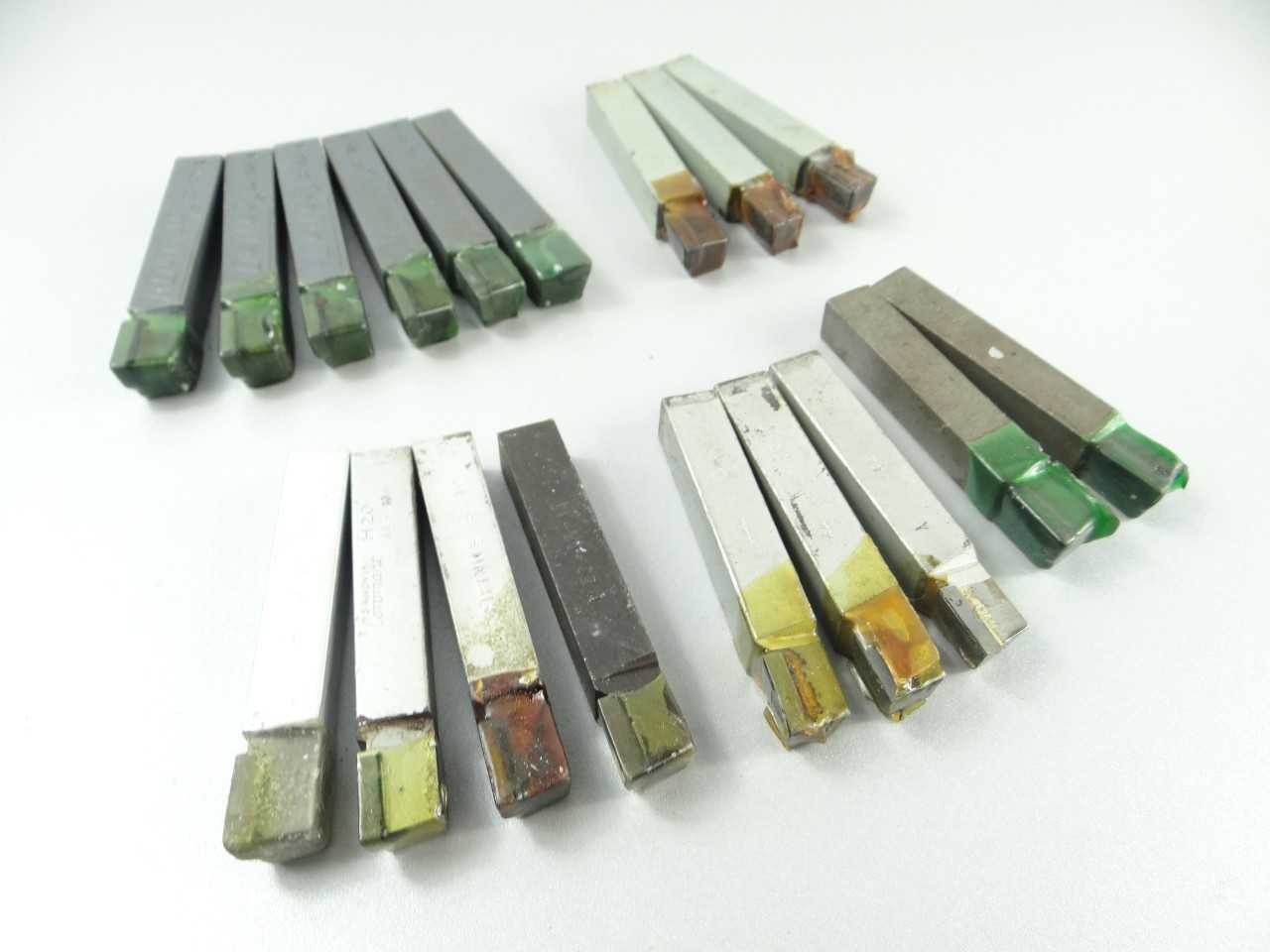 Lot of 18 NEW Assorted Carbide Tipped Tool Bits - MACHINING ACCESSORIES & TOOLING