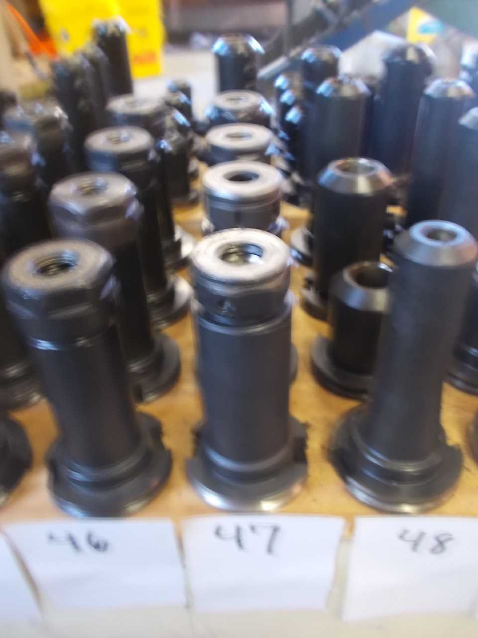 4 Parlec Cat 50 TG100 Collet Holders - MACHINING ACCESSORIES & TOOLING