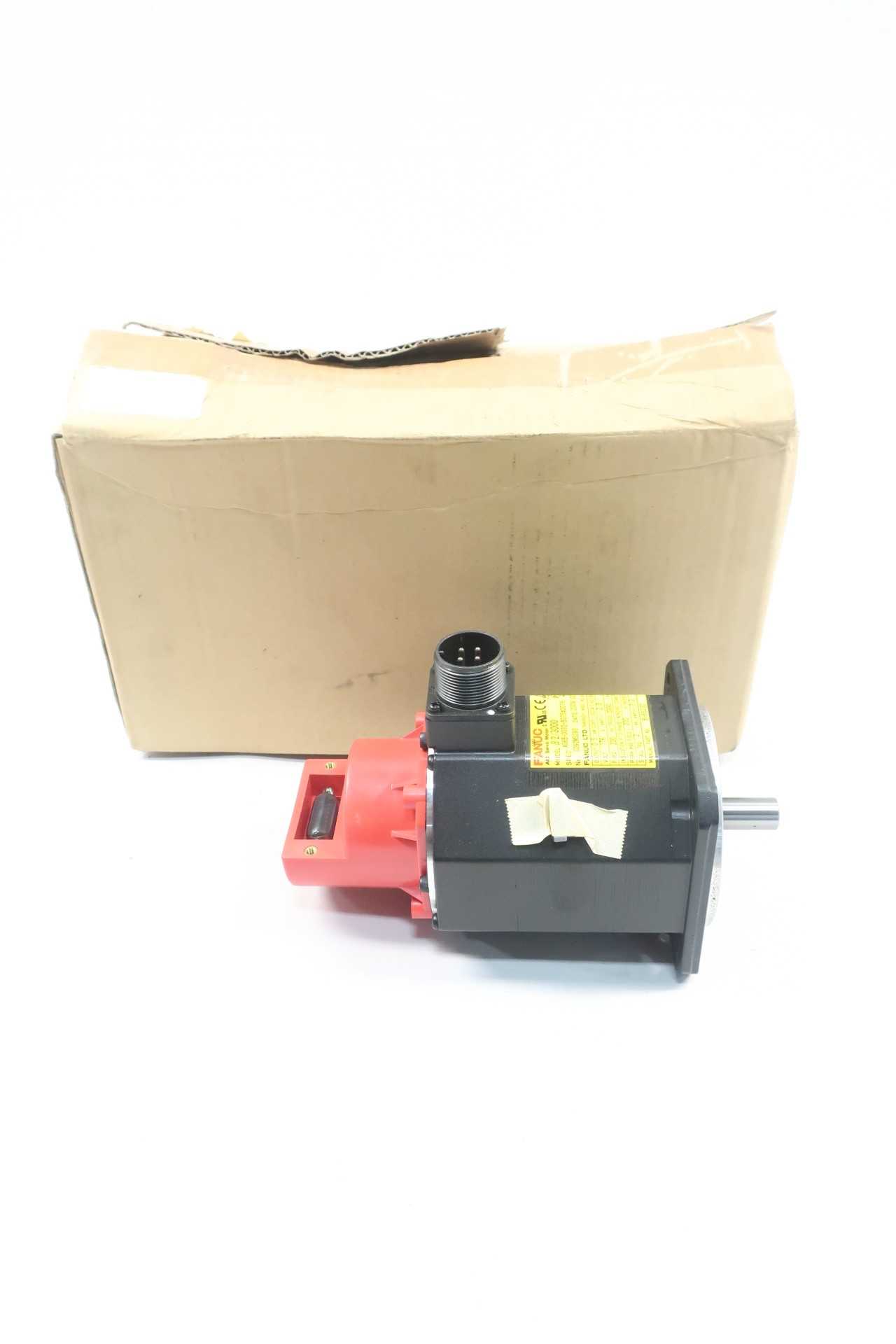FANUC A06B-0032-B075#0076 SERVO MOTOR 3PH 0.5KW - SERVO