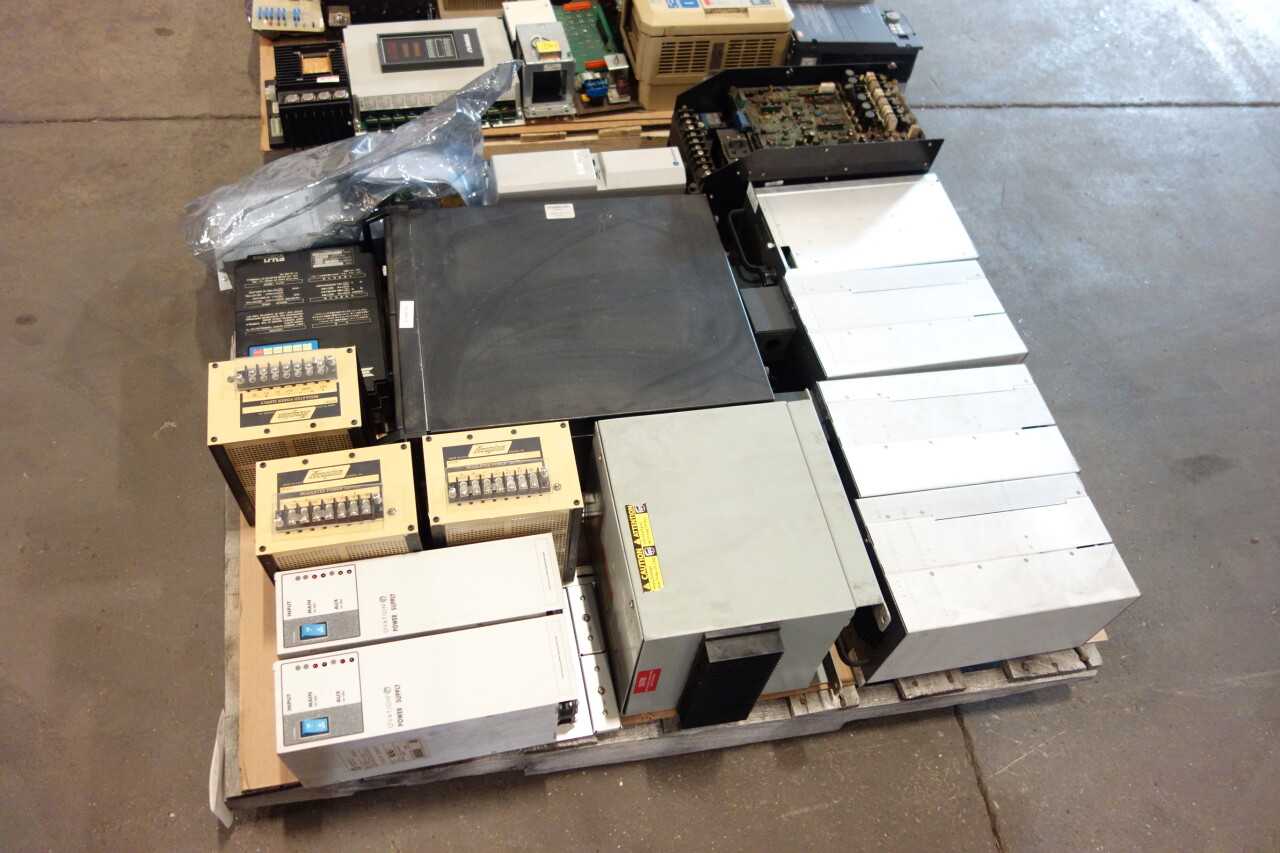 2 PALLETS OF ASSORTED ELECTRICAL - ELECTRICAL COMPONENTS