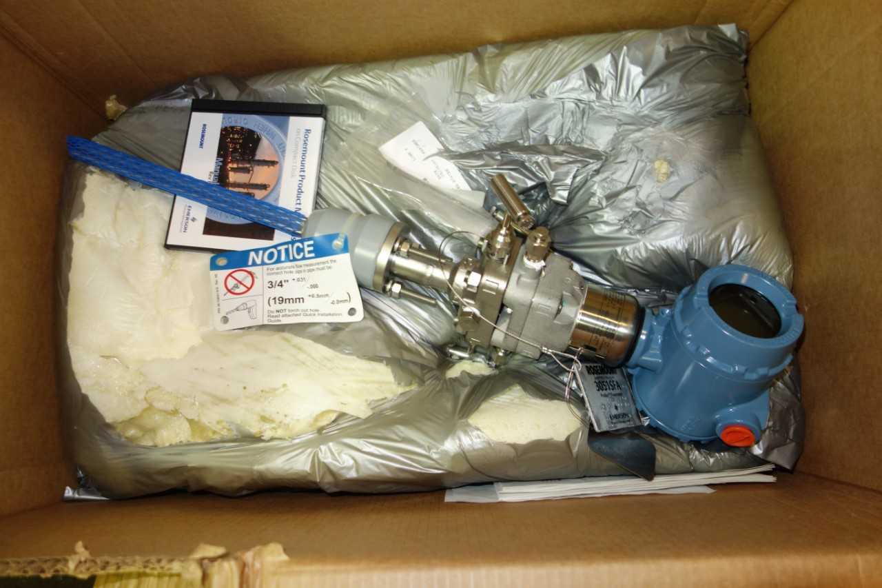 LOT OF 3 ASSORTED ROSEMOUNT 3051 PRESSURE TRANSMITTERS - INSTRUMENTATION