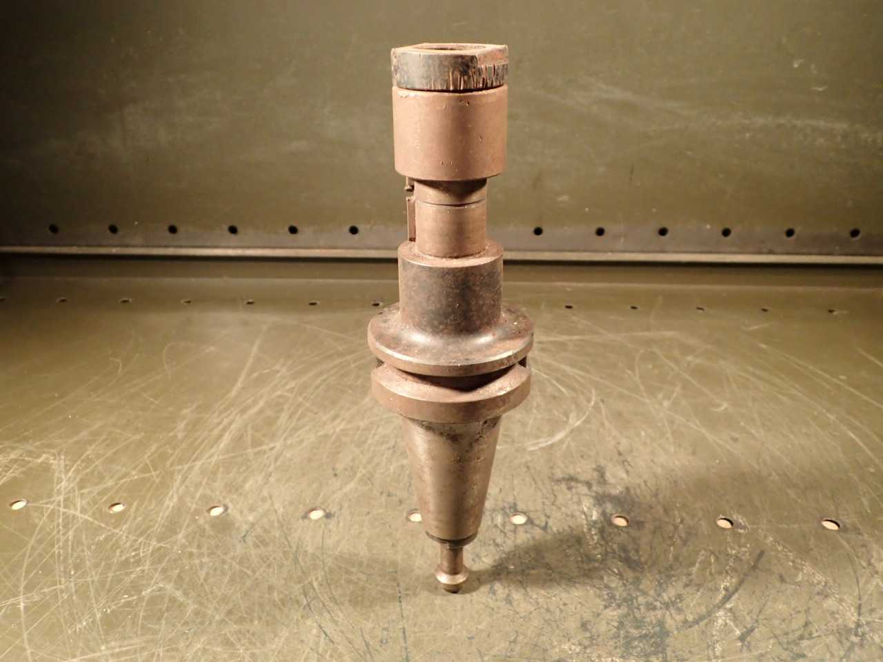 Lyndex 1" Dia x 2" Long Horizontal Mill Milling Arbor: BT-40 Taper Shank - MACHINING ACCESSORIES & TOOLING