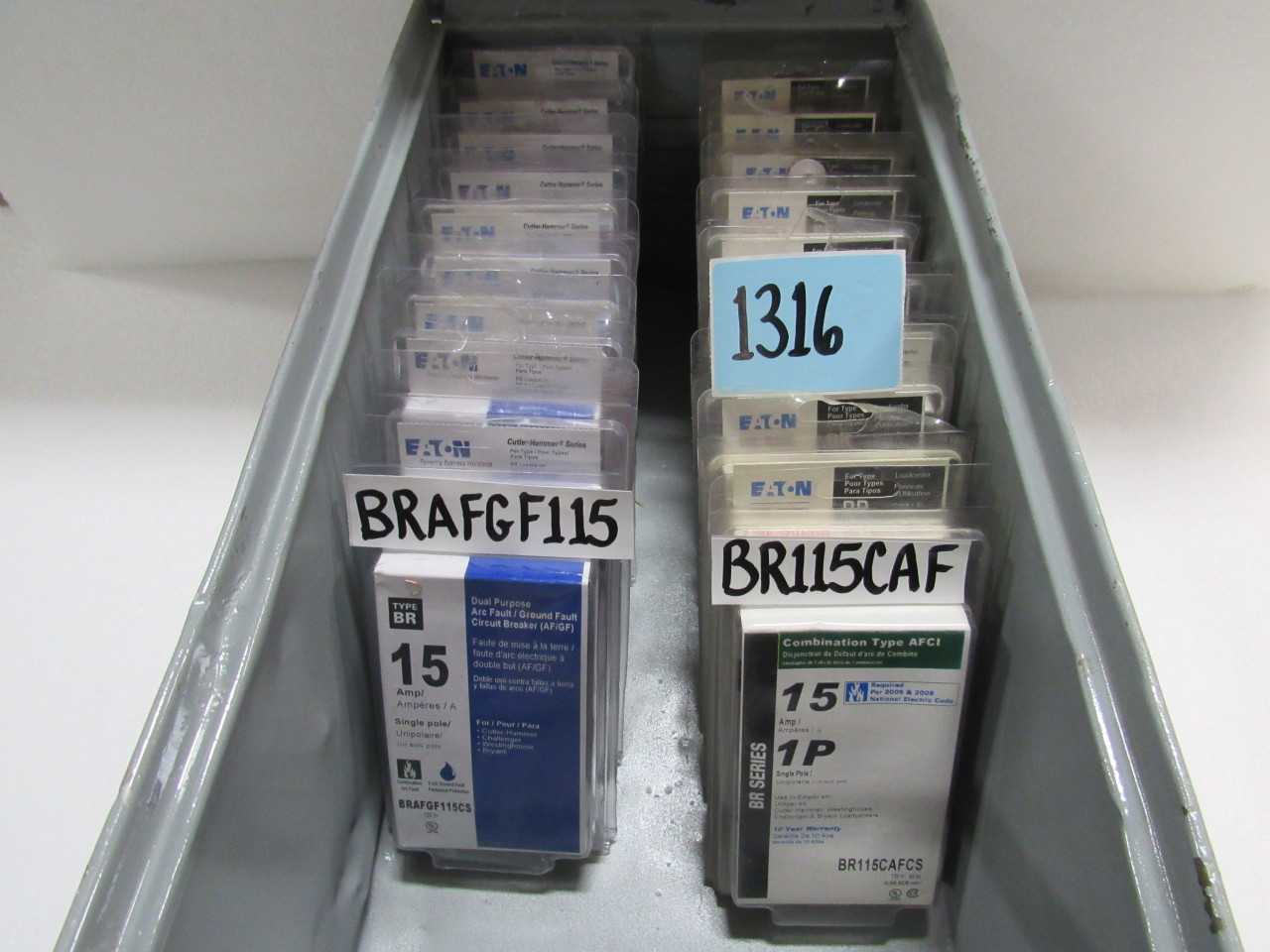 LOT OF EATON RESIDENTAL BREAKERS - MISCELLANEOUS
