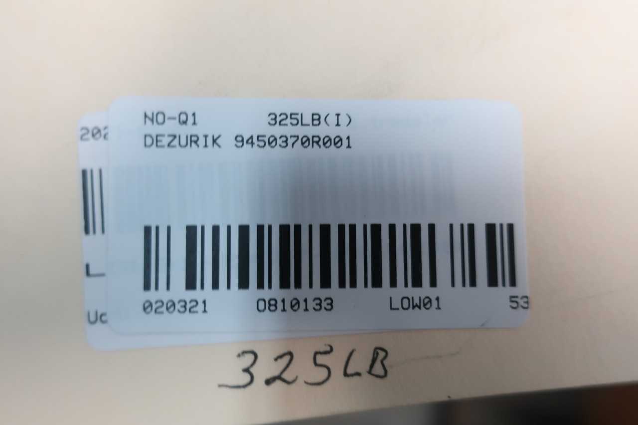 DEZURIK 9450370R001 PEC PNEUMATIC STEEL 8IN PLUG VALVE - PLUG VALVE