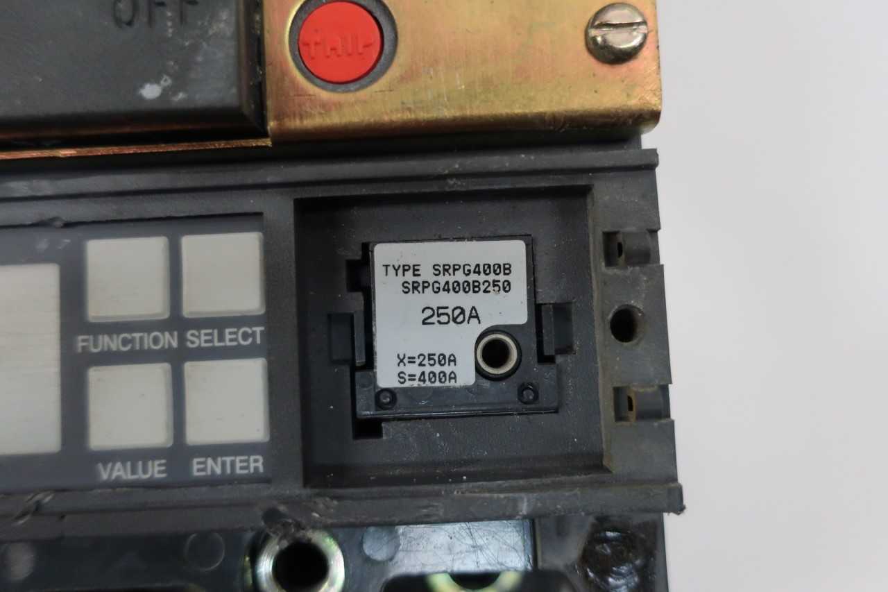 GENERAL ELECTRIC GE SGLL36BB0400 SPECTRA RMS 3P 400A AMP 600V-AC MOLDED CASE BREAKER - CIRCUIT BREAKERS
