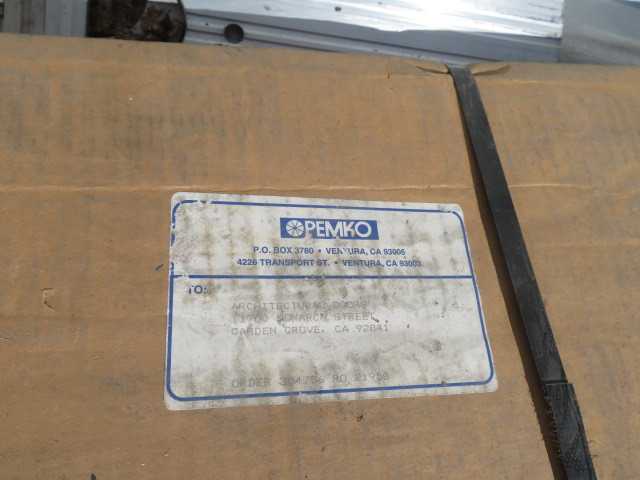 Pemko Door Thresholds Pallet LOT - MISCELLANEOUS