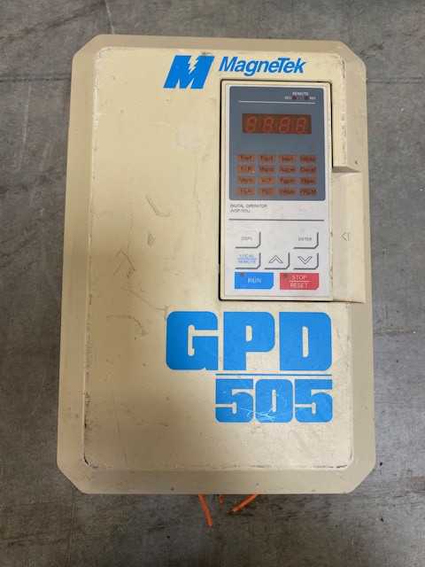 Lot of 10 Yaskawa GPD505V-B021 Magnetek GPD505 AC Drives - MOTOR DRIVES