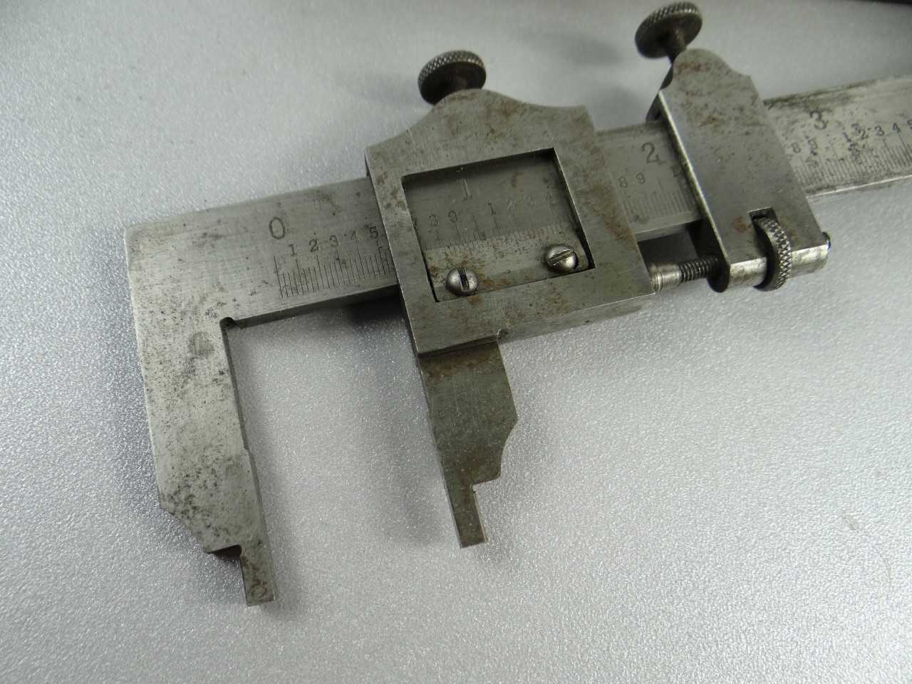 12 INCH MCGRATCH VERNIER CALIPERS WITH STARRETT CASE - ELECTRIC POWER TOOLS